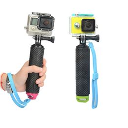 Float Hand Grip Buoyancy Rod Pole Stick Floating Monopod Tripod for Gopro Go Pro Hero 8 7 6 5 4 3 Xiaomi Xiomi Yi 2 4K Action Camera