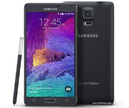 Original Refurbished Samsung Galaxy Note 4 N910A N910T N910V 5.7inch Quad Core Android 3GB RAM 32GB ROM 16MP 4G LTE Unlocked Phones