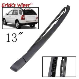 Erick's 13" Rear Wiper Blade & Arm Set Kit For Kia Sportage JE / KM 2004-2010 Windshield Windscreen Tailgate Window