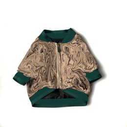 Snake Print Pet Jacket Coat Outdoor Travel Puppy Sweatshirt Dog Apparel Teddy Corgi Pug Dogs Clothing