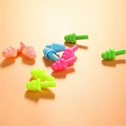 Silicone Earplugs Learn Swimming SpasHG Noise Reduction Anti-snoring Sleep Soft and Flexible Ear Plugs