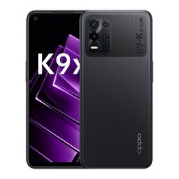 Original Oppo K9x 5G Mobile Phone 8GB RAM 128GB 256GB ROM Octa Core MTK Dimensity 810 Android 6.49" 90Hz LCD Full Screen 64MP AI OTG 5000mAh Fingerprint ID Smart Cellphone