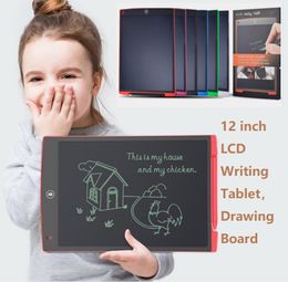 TOP Best Portable 12 Inch Drawing Tablet Handwriting Pads Electronic Tablet Board With Pen for Adults Kids Children