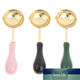 1Pcs Spoon Vintage Wax Sealing Spoon Melting Sealing Wax Stick Granule For Invitation Card Christmas 12x3cm Large Stamp