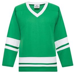 Man blank ice hockey jerseys Uniforms wholesale practice hockey shirts Good Quality 05