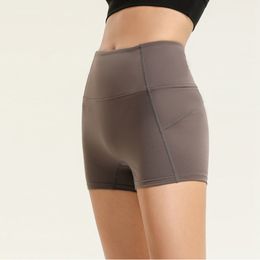 slimming shaping leggings NZ - Yoga shorts, high waist, shaping nude stretch leggings, womens sports pants, sportswear, fitness slimming