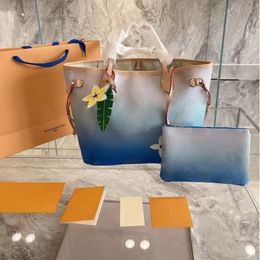 designer 2Pcs Shoulder Crossbody Bags Shopping Handbags Women Fashion Messenger Bag