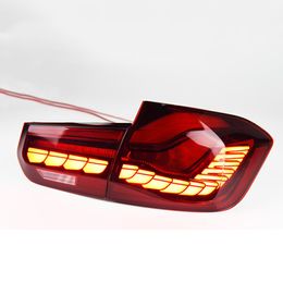 Luz da cauda dos bens de carro para BMW 3 Série F30 F35 318i 320i 330i 340i M4 GTS Tipo Tailights Lâmpada traseira LED sinal de estacionamento