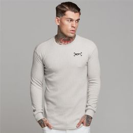 Fashion Spring Autumn Men's O-neck Sweater Slim Fit Sweaters Man Thin pullover Men Casual Long Sleeve Pull homme 210421