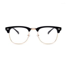 Sunglasses Small Square Nerd Sun Glasses Clear Lens Unisex Gold Metal Frame Optical Men Women Black Uv Oculos