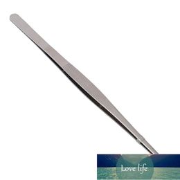 Extra-long 30CM/12 Inch Stainless Steel Kitchen Grill Tweezers BBQ Food Oven Salad Fish Serving Tongs Barbecue Tool