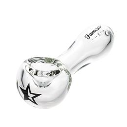New glass smoke pipe pattern heady hand pipes for dry herb tobacco smoking mini bubbler