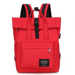 Luxurys Designers Bags Large capacity schoolbag Korean version Harajuku ulzzang high school computer bag women's backpack Oxford cloth Travel Backpacks