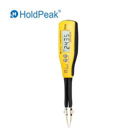 Multimeters HP-990C Digital Capacitance Meter SMD Tester Resistance Diode/Battery Test With Carry Box Power Battery