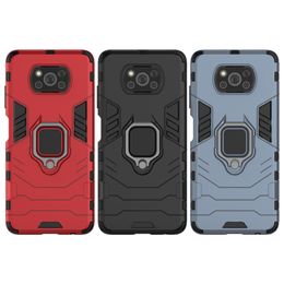 Ring Holder Kickstand Cover Case Armor Rugged Dual Layer FOR XIAOMI POCO M3 X3 NFC Redmi Note 9 4G 5G K40 PRO 160PCS/LOT