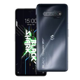 Original Xiaomi Black Shark 4S 5G Mobile Phone Gaming 8GB RAM 128GB ROM Snapdragon 870 Android 6.67" Full Screen 48.0MP AI NFC 4500mAh Face ID Fingerprint Smart Cellphone