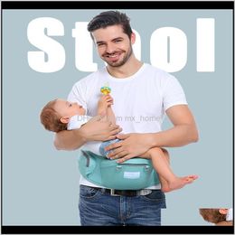 Carriers Slings Backpacks Safety Gear Baby Maternity Drop Delivery 2021 Carrier Stool Walkers Baby Sling Hold Waist Backpack Hipseat Belt Kid