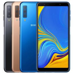 Refurbished Original Samsung Galaxy A7 A750F Dual SIM 6.0 inch Octa Core 4GB RAM 64GB ROM 24MP Unlocked 4G LTE Smart Phone