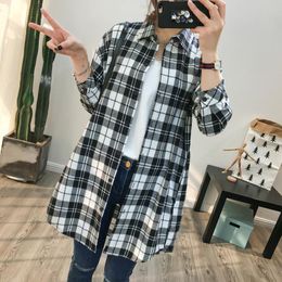 Descuento Camisa A Cuadros Rojo Negro De Damas 2022 en venta en DHgate.com