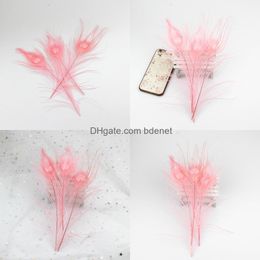 Party Decoration Feathers Craft Supplies For Wedding Bdenet Diy Colour Feather Peacock Dyeing Yiwu Pen Material Accessories jllxHc