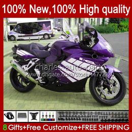 Motorcycle Bodywork For BMW K 1200 K1200 S 1200S 2005 2006 2007 2008 2009 2010 Body New Purple 28No.85 K1200-S K-1200S 05-10 K1200S 05 06 07 08 09 10 Fairing + Tank cover