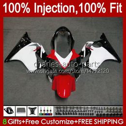 Injection Mould Fairings For HONDA CBR600F4 CBR 600 F4 FS White red blk CC 600F4 99 00 Bodywork 54No.62 CBR600 F4 CBR600FS 1999 2000 600CC 1999-2000 OEM Body Kit 100% Fit