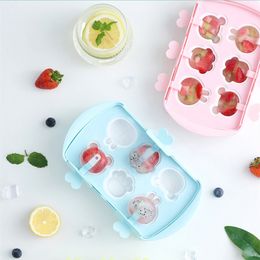 DIY Self-made Ice cream snow cakes Moulds Kitchen Tools cartoon cute stick cake Popsicle Mould homemade tool WY1362