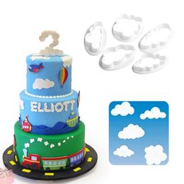 Cookie Cutter Plastic Bakeware Fondant Cake Mold Football Clouds Shape Cake Tools Cakes Decoration Kitchen Accessories 20220110 Q2