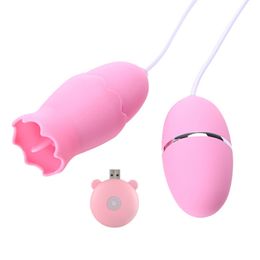 New Silicone Vibrator Soft And Powerful Vagina Massager Adult Sex Toys For Women 20 Speeds Double Head Oral Clitoris Stimulator Tongue Sexs Products