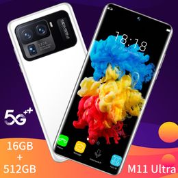 Unlocked Phone 2022 HOT Newstyle M11Ultra Global Version Original Android Smartphone 7.3 Inch Big Screen Cellphone Dual SIM Cell Mobile Smart Face ID 5G 4G