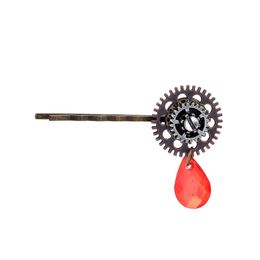 Steampunk Gear Butterfly Women's Hair Clip Goth Punk Vintage Hair Accessories Jewellery for Women - #1