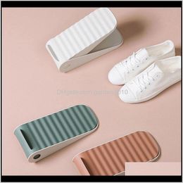 1Pcs Durable Adjustable Shoe Organiser Rack Footwear Support Slot Space Saving Cabinet Closet Stand Shoes Storage Hooks Rails Yxwgs 4Bfcd