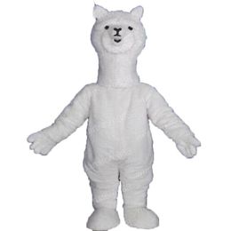 High quality Alpaca Mascot Costume Stage Performance Cartoon Character Outfit Performance Party Dress