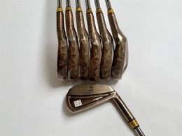 Golf Clubs Top Quality 24ss Designer for Men Iron Set Bronze Forged Irons MTG ITOBORI Golf Clubs 4-9P /graphite/steel Shaft with Head Cover b8b
