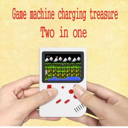 Retro Mini 88FC Nostalgic Game Machine Mobile Power Handheld Console Charging Treasure Palm Set 300 Portable Players
