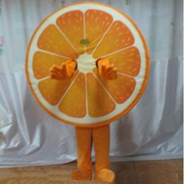 Halloween Orange Mascot Costume High quality Customization Cartoon Plush Anime theme character Christmas Carnival Adults Birthday Party Fancy Outfit