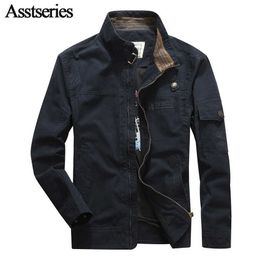 Brand men jacket fashion autumn windbreakers windproof winter jacket men coats cotton casual jacket size M-3XL 147 X0710