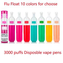 F-L-U-M Float Einweg-Vape-Stift Elektronische Zigaretteneinrichtung mit 8ml Vorgefüllter Pod-Patrone 3300 Puffs Big Vapor Kit vs Dazzle King Ghost
