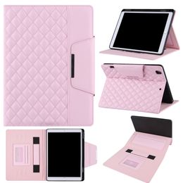 Card slot leather PU shockproof tablet case for iPad 10.2 Mini 6 Pro 11 adjust stand business wallet book folio smart cover