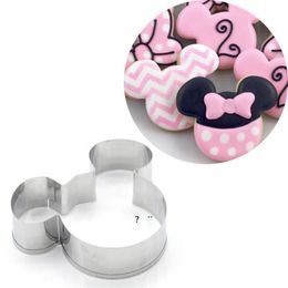 Stainless Steel 3D Cookie Cutter Animal Biscuit Cake Mould Kitchen Accessory Baking Pastry tool Cake Decorating Tool RRF11511