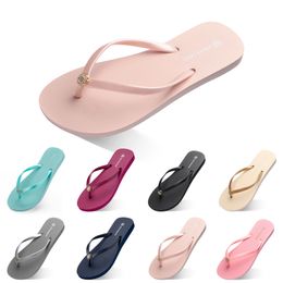 GAI Slippers Women Shoes Flip Flops Triple White Black Green Yellow Orange Pink Red Womens Summer Home Outdoor Beach Slide Sneaker Walking Jogging Dropshipping