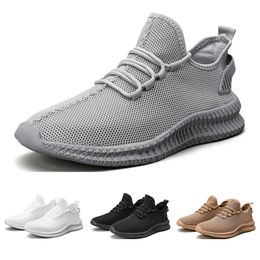 GAI Newly Fashion Mens Outdoor Running Shoes Big Size Sneakers White Brown Boys Soft Comfortable Sports Trainers Outdoors