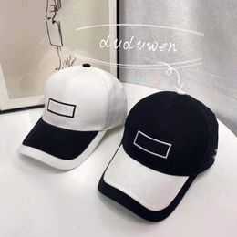 Street Caps Fashion letters Baseball Cap for Woman Cap Hat black or white Color Beanie Casquette Adjustable C Hats