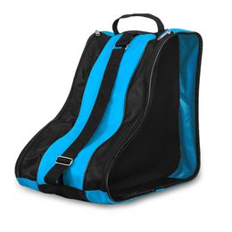 Sports Shoes Bag 3 Layers Kids Breathable Skate Carry Bag Case for Kids Roller Skates Inline Skates Ice Skates Carry Bags