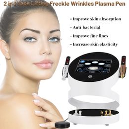 2 IN 1 Ozone and Golden Plasma Beauty Machine Face Lifting For Acne Freckle Spots Scars Wrinkle Removal