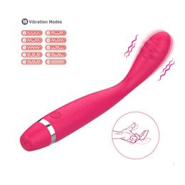 Anal toys dildo vibrator 10 mode G spot vaginal nipple stimulation massager for woman masturbation AV stick sex 1125