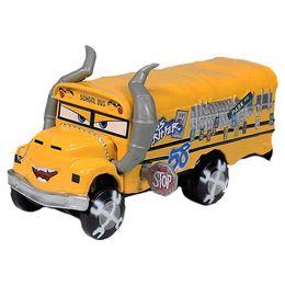 7 train UK - Alloy car model Story 3 bull head school bus crazy Max children's toy