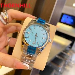 Orologio di lusso men watches High quality Mens Japan Quartz Movement Candy Couple watch 36mm 904L Stainless Steel Lovers Chronograph Wristwatch