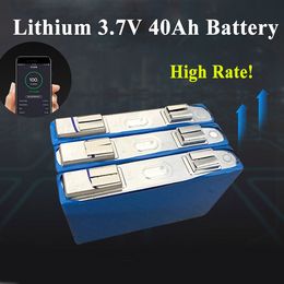 3pcs High rate 3.7v 40AH ternary lithium battery for diy 12V 24V electric motor vehicle ebike UPS inverters battery