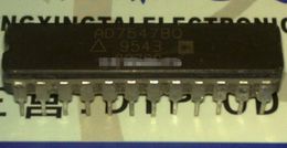 AD7547BQ AD7547AQ Integrated circuits Chips AD7547 Dual in-line 24 pins dip Ceramic Package , CDIP24 . D/A Converter , 2 Func , Electronic Components ICs